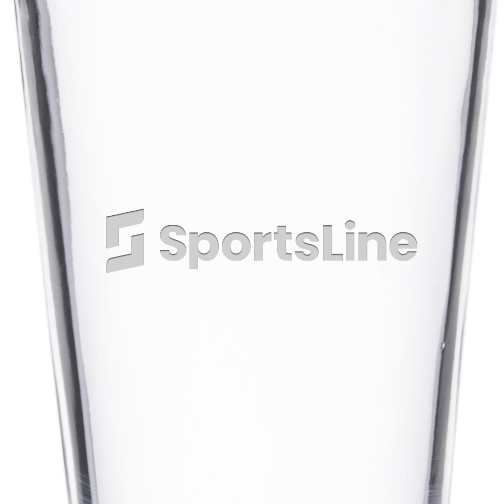 Sportsline Logo Laser Engraved Pint Glass - Paramount Shop