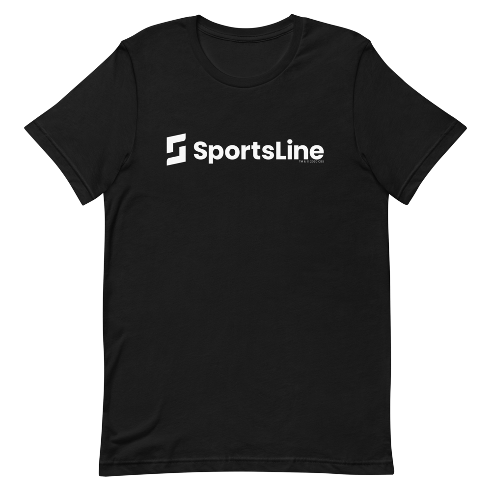 Sportsline Logo White Adult Short Sleeve T - Shirt - Paramount Shop