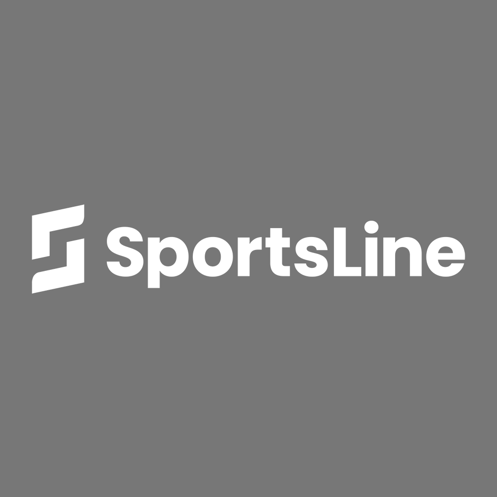 Sportsline Logo White Embroidered Flat Bill Hat - Paramount Shop