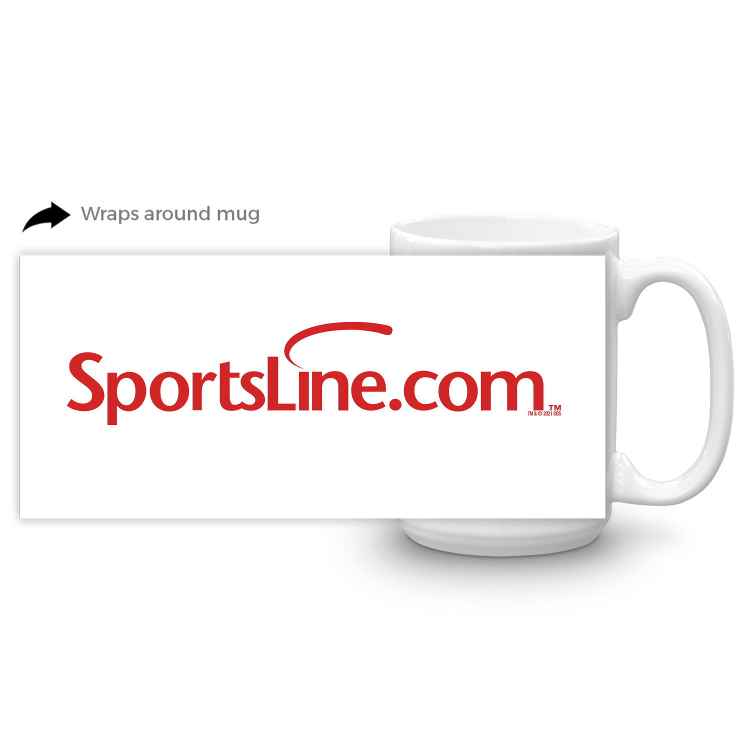 Sportsline Vintage Red Logo Mug - Paramount Shop