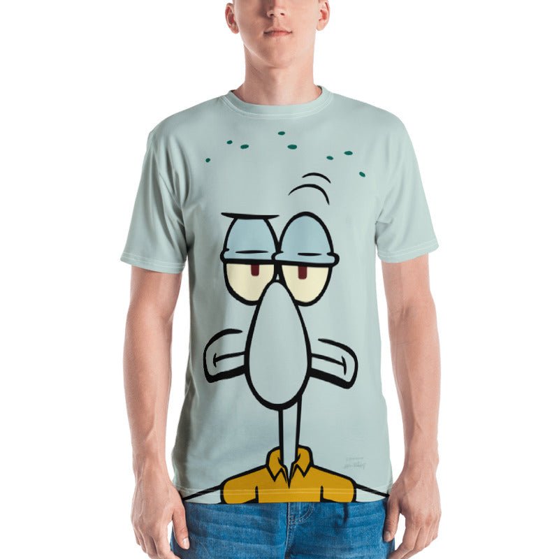 Squidward Big Face Short Sleeve T - Shirt - Paramount Shop