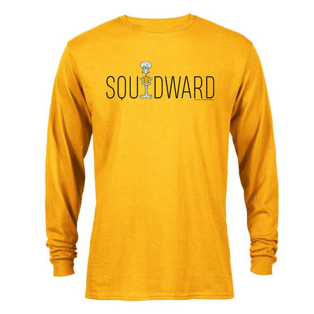 Squidward Name Play Long Sleeve T - Shirt - Paramount Shop