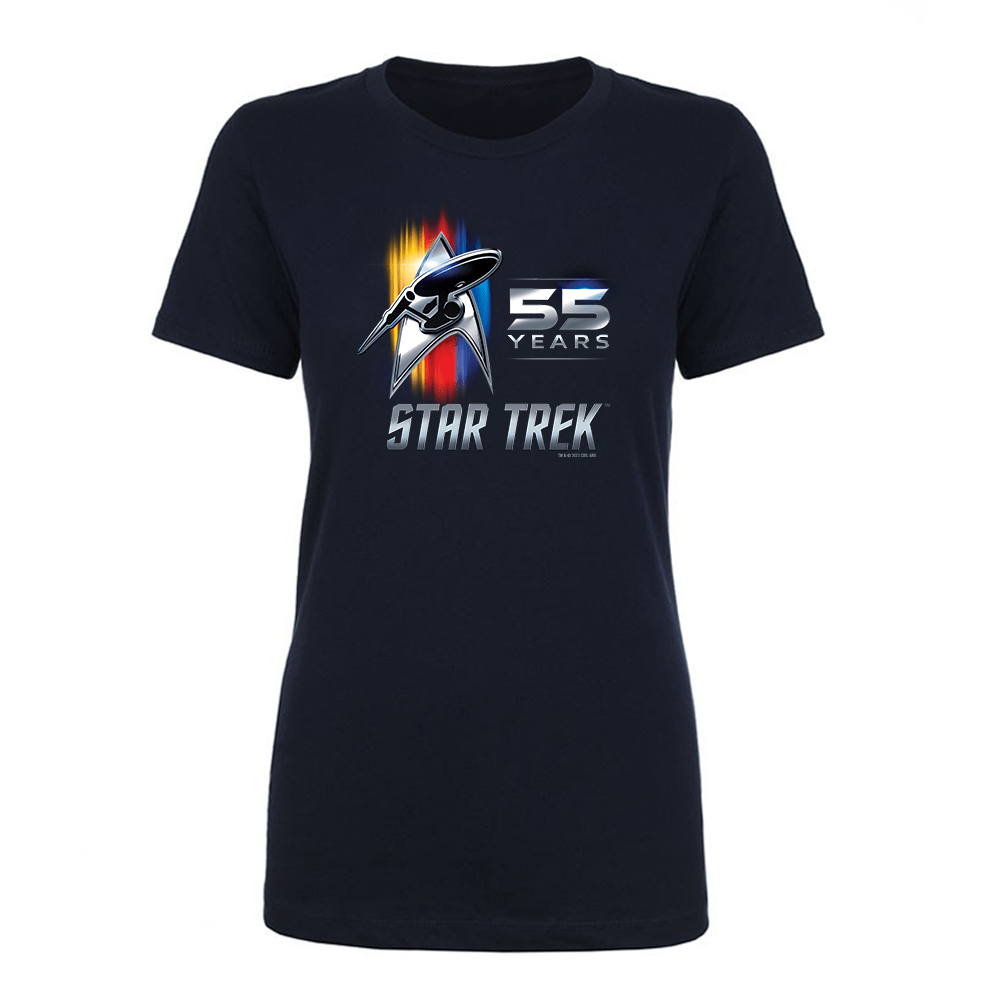 Star Trek 55th Anniversary Women's Short Sleeve T - Shirt - Paramount Shop