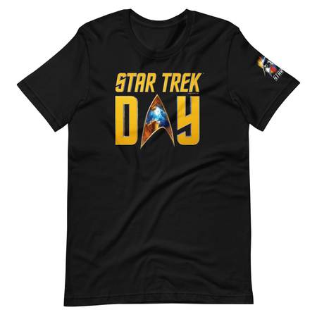 Star Trek Day 55th Anniversary Nebula Logo Unisex Premium T - Shirt - Paramount Shop