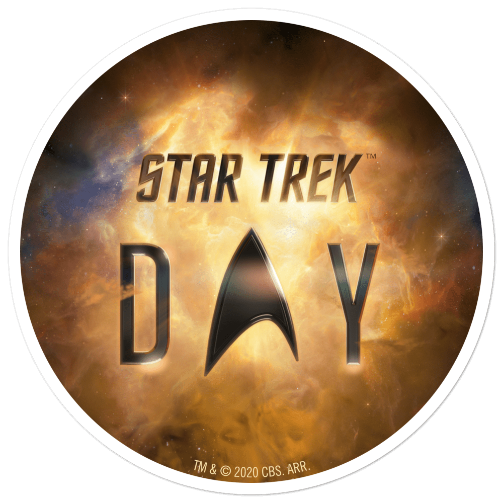 Star Trek Day Logo Die Cut Sticker - Paramount Shop