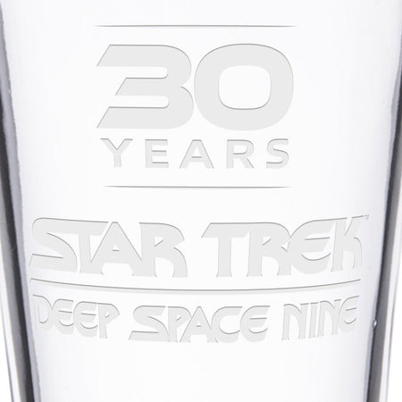 Star Trek: Deep Space Nine 30th Anniversary Laser Engraved Pint Glass - Paramount Shop