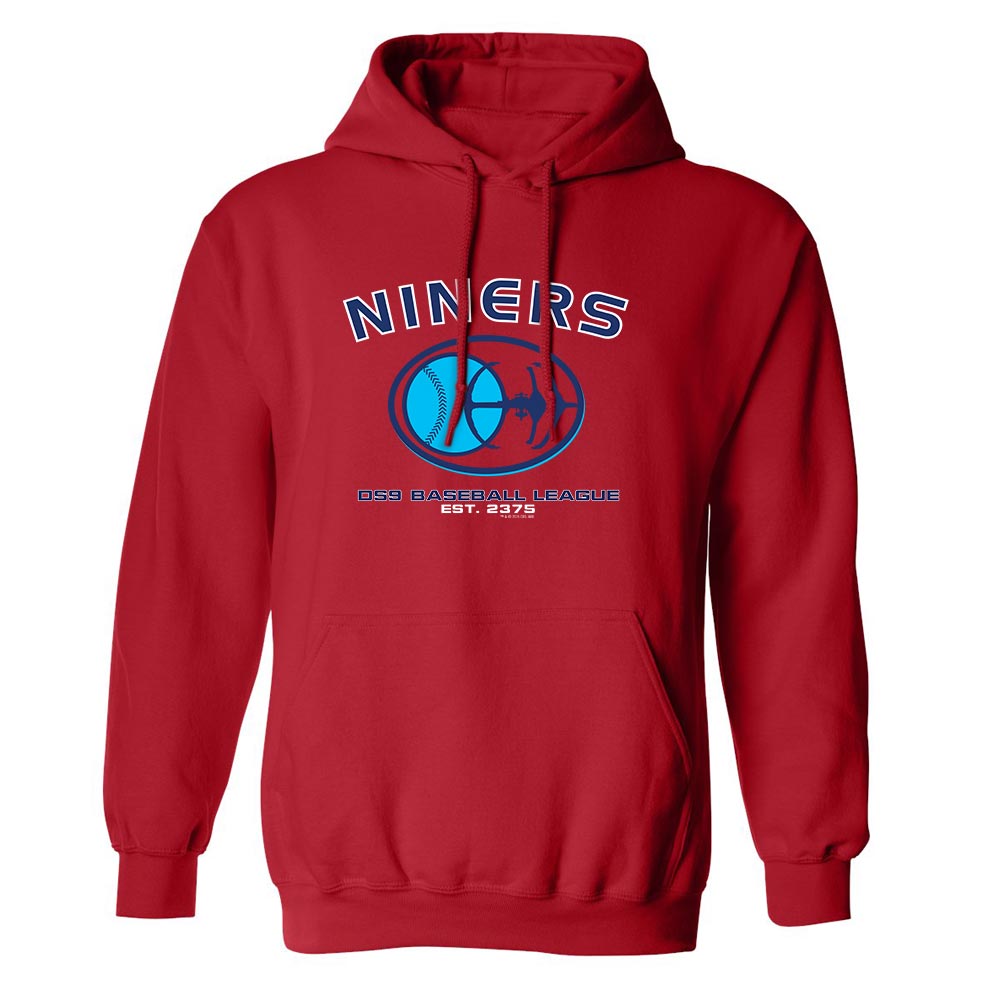 Star Trek: Deep Space Nine Niners Baseball Fleece Hooded Sweatshirt - Paramount Shop