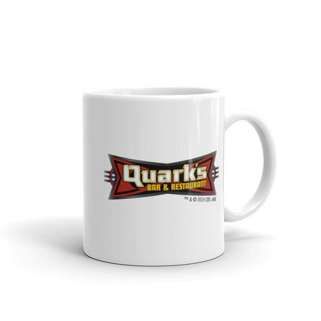 Star Trek: Deep Space Nine Quark’s Bar & Restaurant White Mug - Paramount Shop