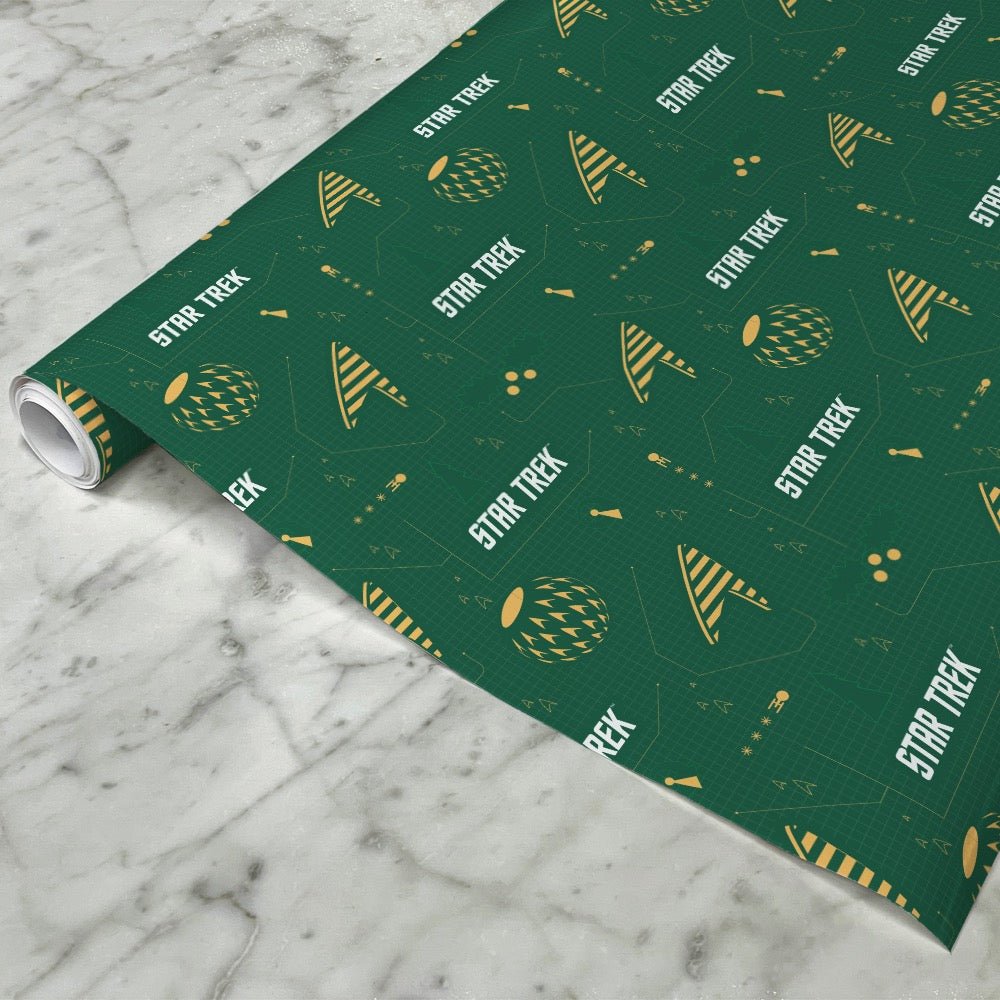 Star Trek Delta Holiday Wrapping Paper - Paramount Shop
