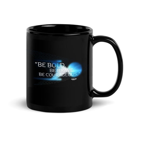 Star Trek: Discovery Be Bold. Be Brave. Be Courageous. Black Mug - Paramount Shop