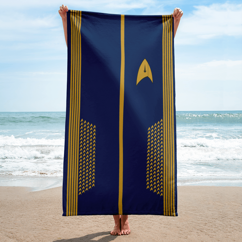 Star Trek: Discovery Command Uniform Beach Towel - Paramount Shop