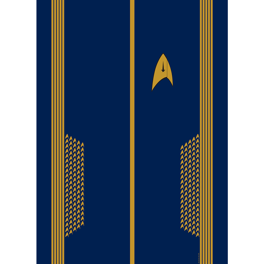 Star Trek: Discovery Command Uniform Sherpa Blanket - Paramount Shop