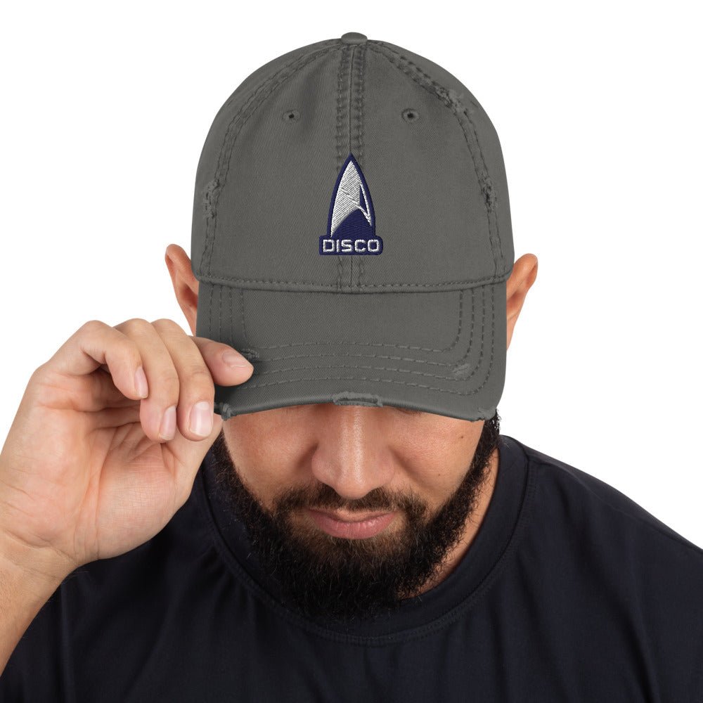 Star Trek: Discovery Disco Embroidered Distressed Dad Hat - Paramount Shop