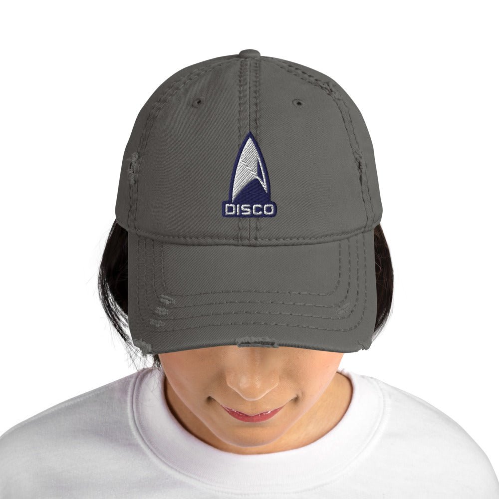 Star Trek: Discovery Disco Embroidered Distressed Dad Hat - Paramount Shop