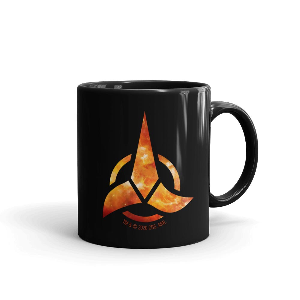 Star Trek: Discovery Klingon Logo Black Mug - Paramount Shop