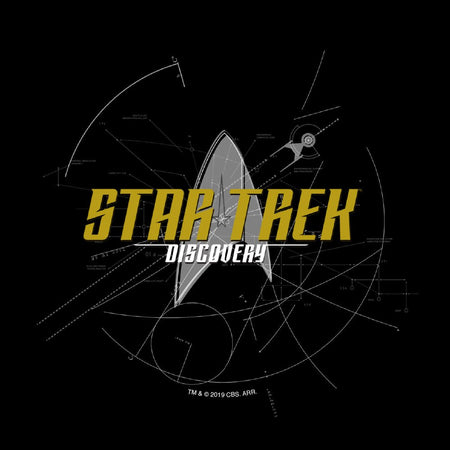 Star Trek: Discovery Logo Sketch Adult Short Sleeve T - Shirt - Paramount Shop