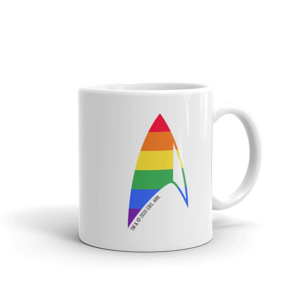 Star Trek: Discovery Pride Delta White Mug - Paramount Shop