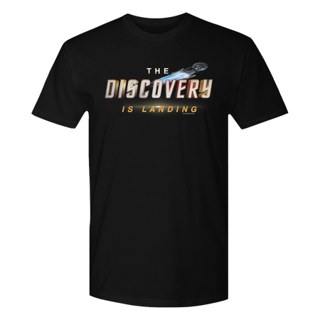 Star Trek: Discovery The Discovery Is Landing Adult Short Sleeve T - Shirt - Paramount Shop