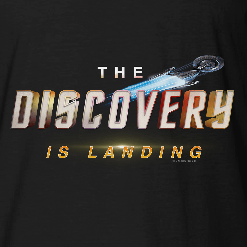 Star Trek: Discovery The Discovery Is Landing Adult Short Sleeve T - Shirt - Paramount Shop