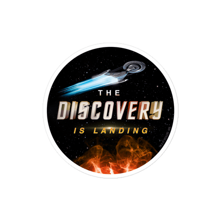Star Trek: Discovery The Discovery Is Landing Die Cut Sticker - Paramount Shop
