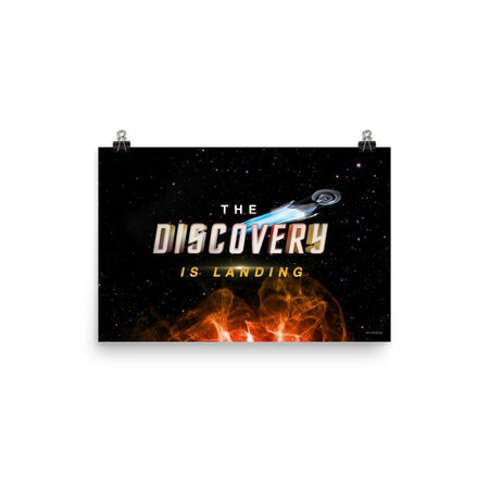 Star Trek: Discovery The Discovery Is Landing Premium Matte Paper Poster - Paramount Shop