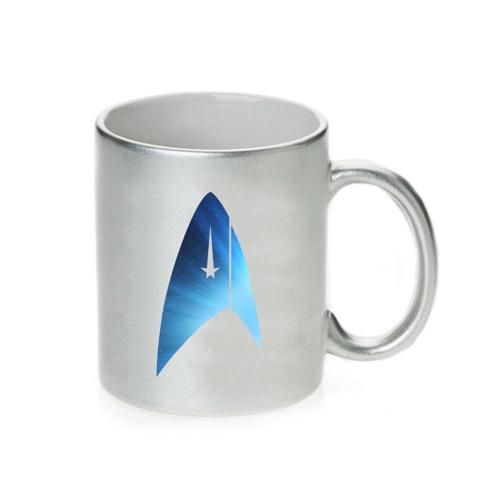 Star Trek: Discovery Universe Delta Silver Metallic 11 oz Mug - Paramount Shop