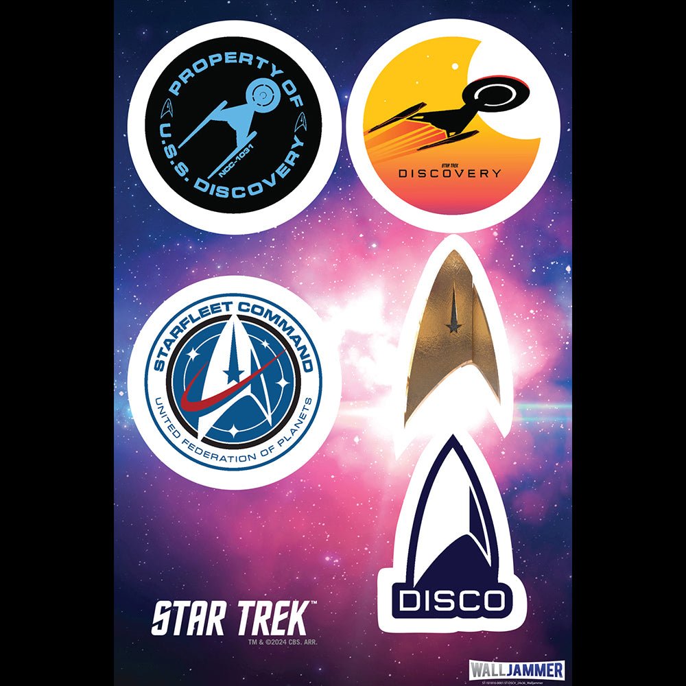 Star Trek: Discovery Wall Sticker Sheet - Paramount Shop