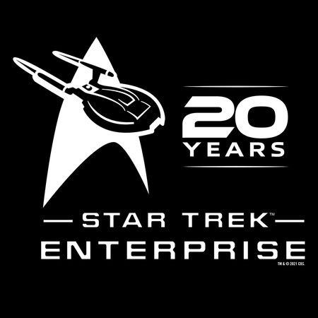Star Trek: Enterprise 20th Anniversary Fleece Hooded Sweatshirt - Paramount Shop