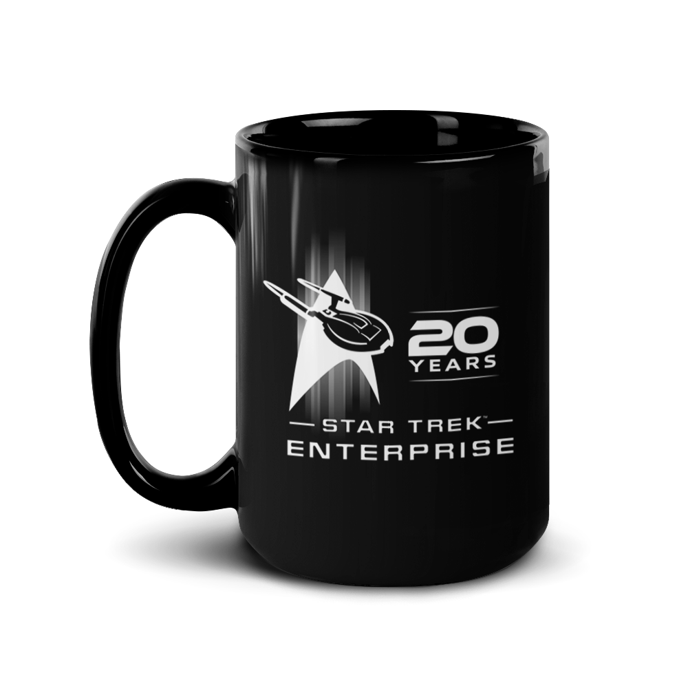 Star Trek: Enterprise 20th Anniversary White Mug - Paramount Shop