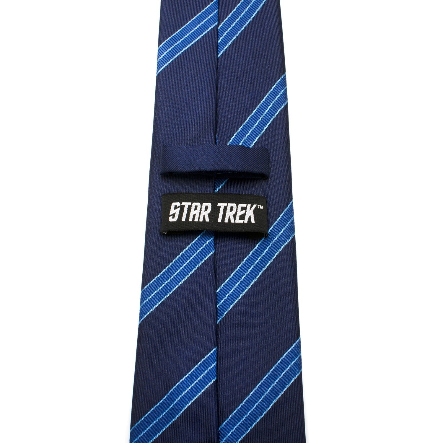 Star Trek Enterprise Flight Blue Stripe Men's Tie - Paramount Shop