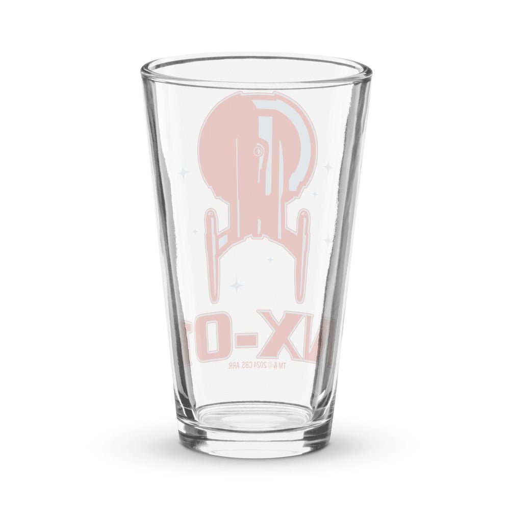 Star Trek: Enterprise NX - 01 Enterprise Pint Glass - Paramount Shop