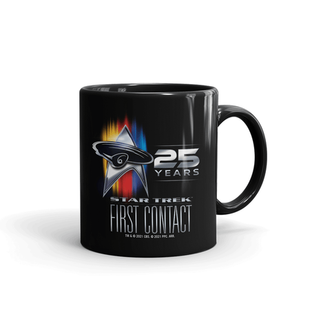 Star Trek: First Contact 25th Anniversary Black Mug - Paramount Shop
