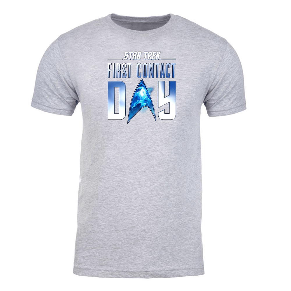 Star Trek: First Contact Day Nebula Logo Adult Short Sleeve T - Shirt - Paramount Shop