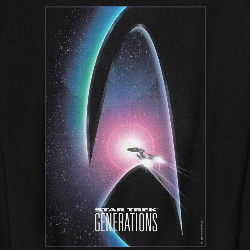 Star Trek: Generations Delta Logo Fleece Crewneck Sweatshirt - Paramount Shop