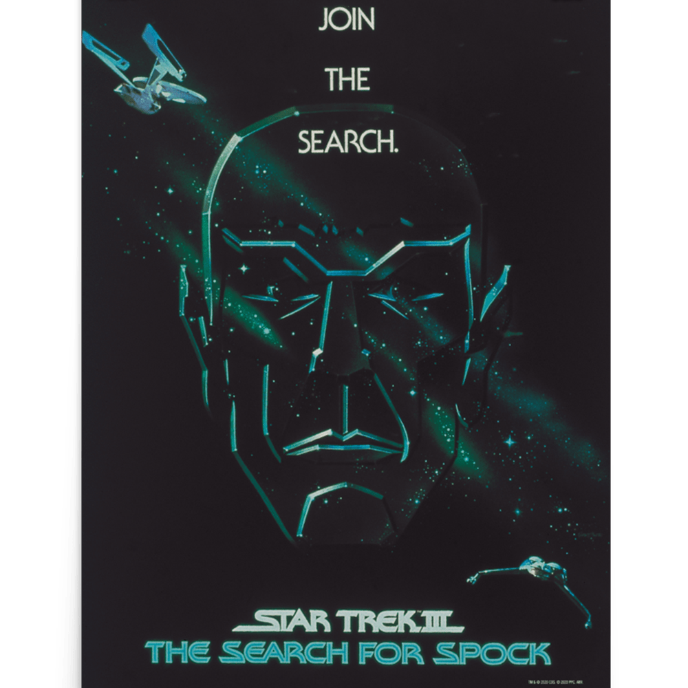 Star Trek III: The Search for Spock Join The Search Premium Satin Poster - Paramount Shop