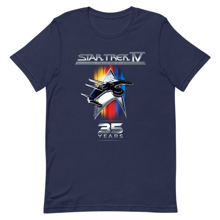Star Trek IV: The Voyage Home 35th Anniversary Adult Short Sleeve T - Shirt - Paramount Shop