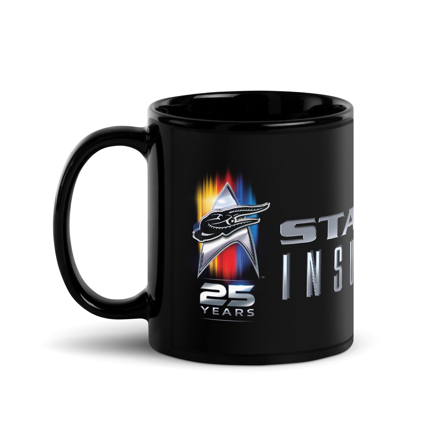Star Trek IX: Insurrection 25th Anniversary Black Mug - Paramount Shop