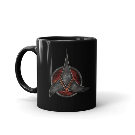 Star Trek Klingon Logo Black Mug - Paramount Shop