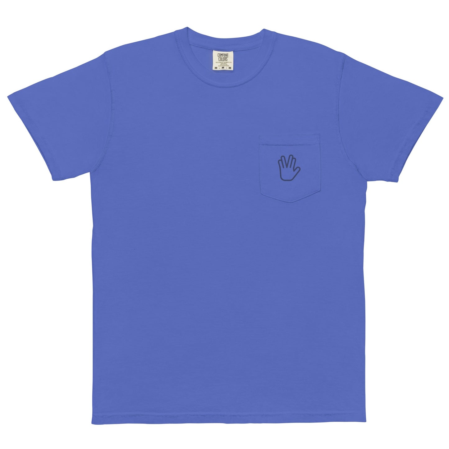Star Trek Live Long And Prosper Comfort Colors Pocket T - Shirt - Paramount Shop