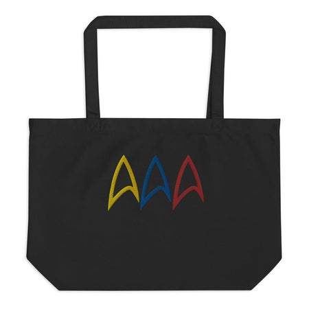 Star Trek Live Long Prosper Delta Embroidered Eco Tote Bag - Paramount Shop