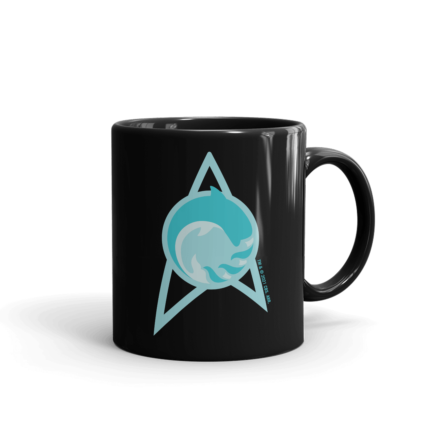 Star Trek: Lower Decks Cetacean Ops Delta Logo White Mug - Paramount Shop