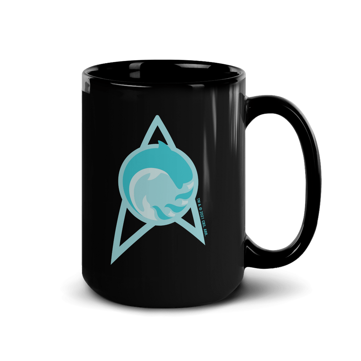Star Trek: Lower Decks Cetacean Ops Delta Logo White Mug - Paramount Shop