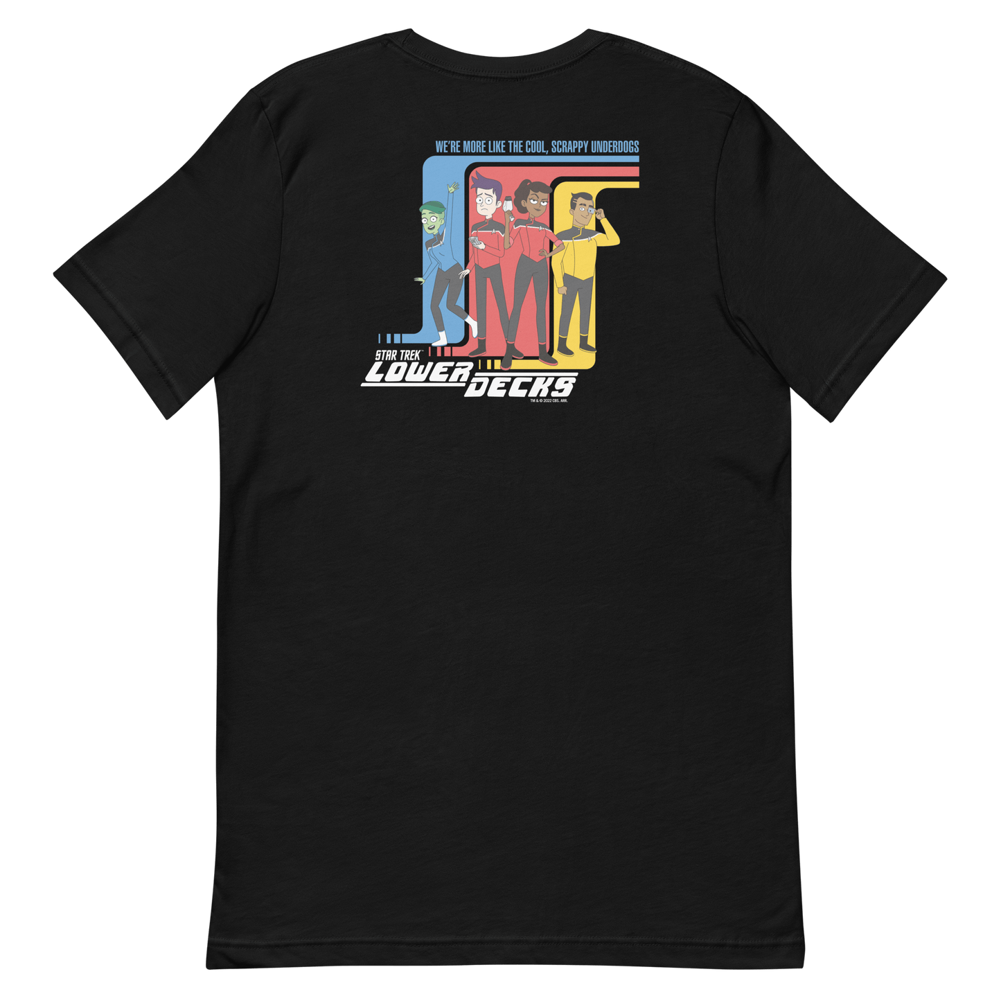 Star Trek: Lower Decks Cool Scrappy Underdogs Unisex Premium T - Shirt - Paramount Shop