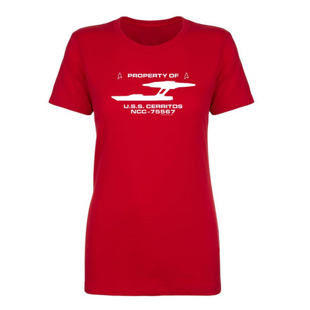 Star Trek: Lower Decks Property Of Women's Short Sleeve T - Shirt - Paramount Shop