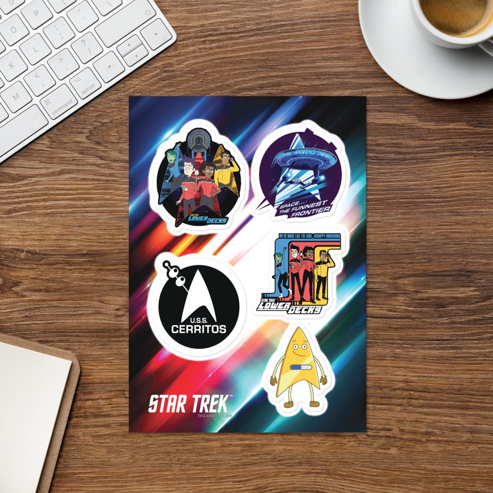 Star Trek: Lower Decks Sticker Sheet - Paramount Shop