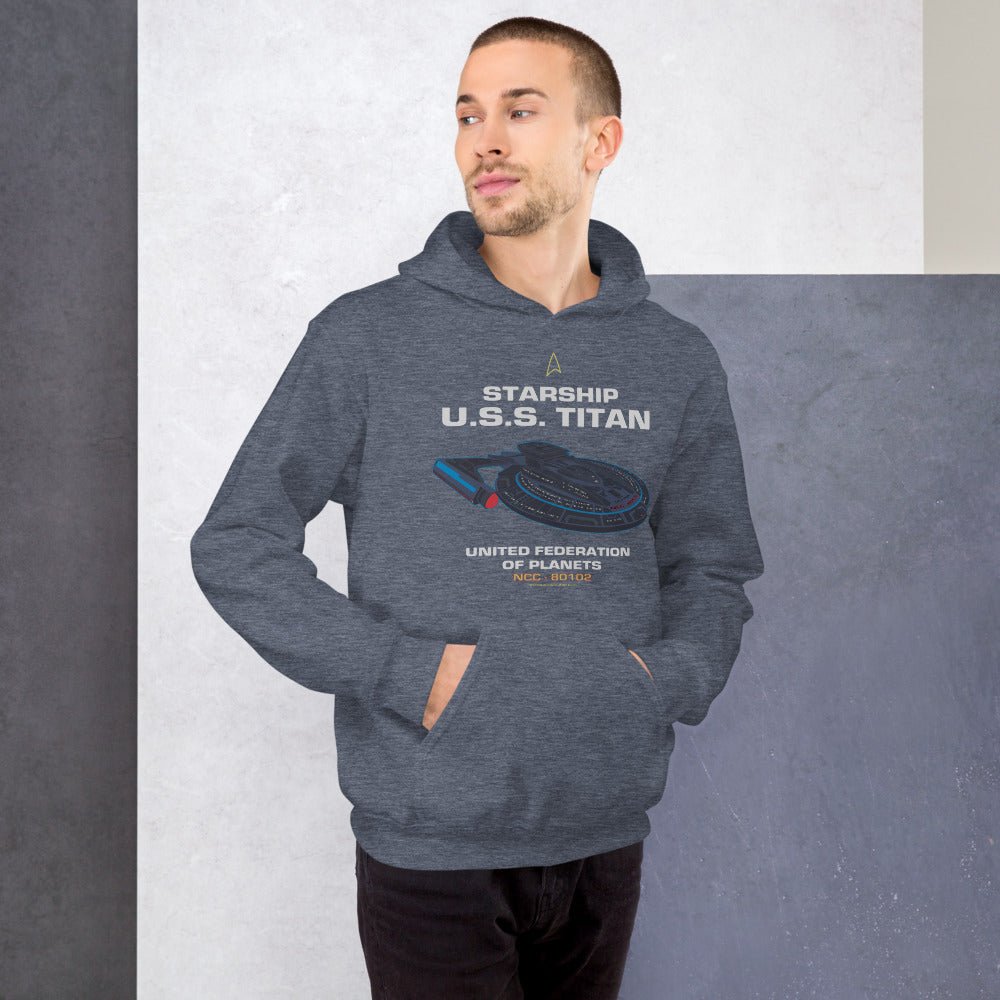 Star Trek: Lower Decks U.S.S. Titan Hoodie - Paramount Shop