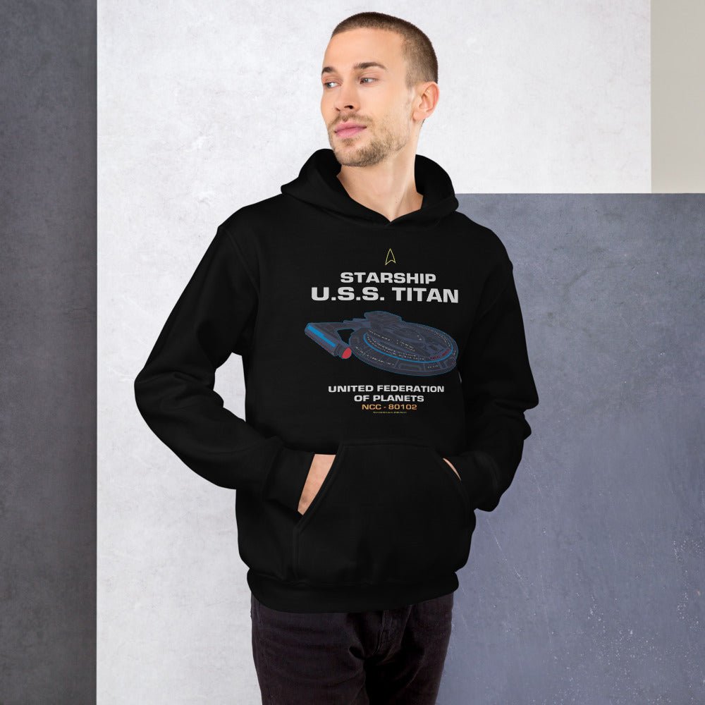 Star Trek: Lower Decks U.S.S. Titan Hoodie - Paramount Shop