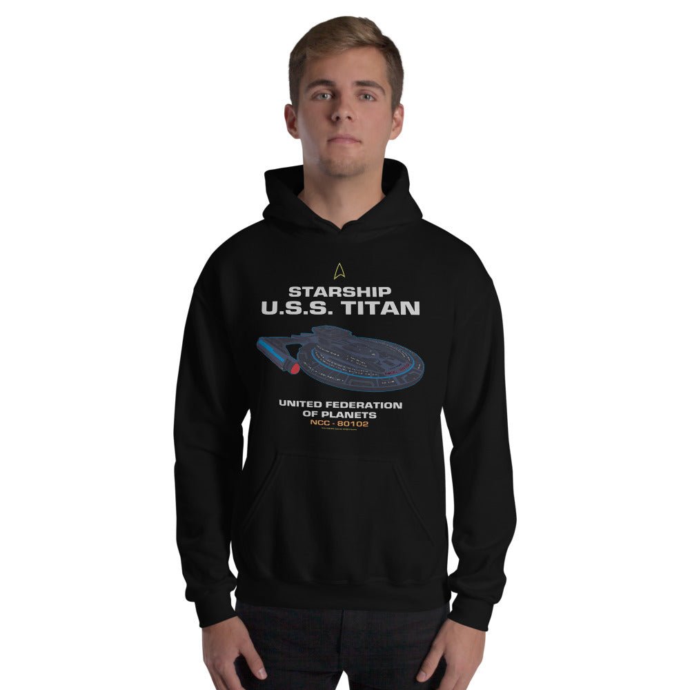 Star Trek: Lower Decks U.S.S. Titan Hoodie - Paramount Shop