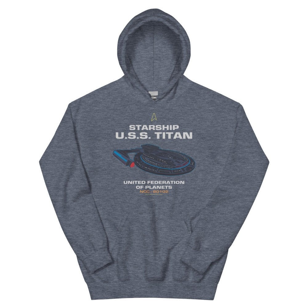 Star Trek: Lower Decks U.S.S. Titan Hoodie - Paramount Shop