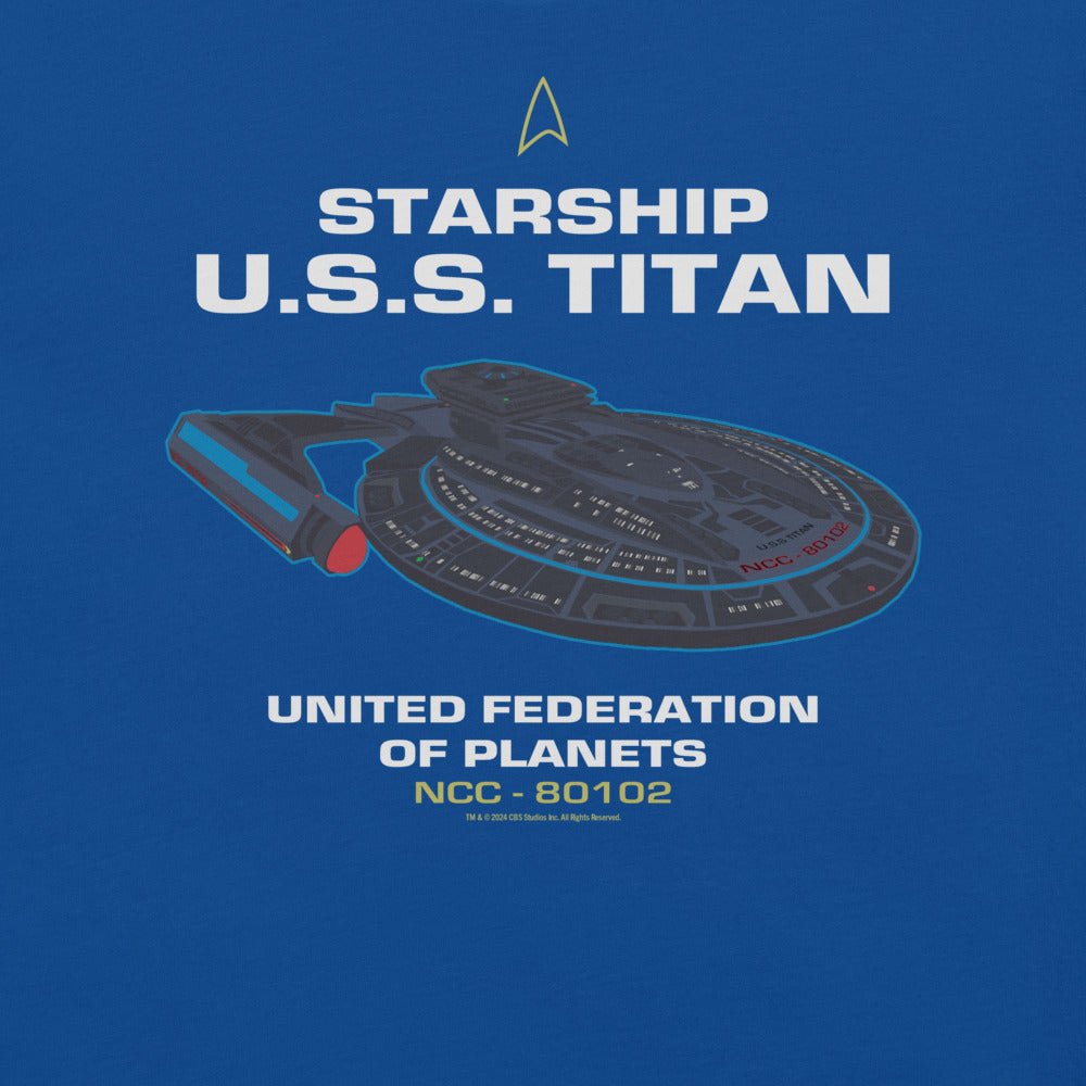 Star Trek: Lower Decks U.S.S. Titan T-Shirt - Paramount Shop